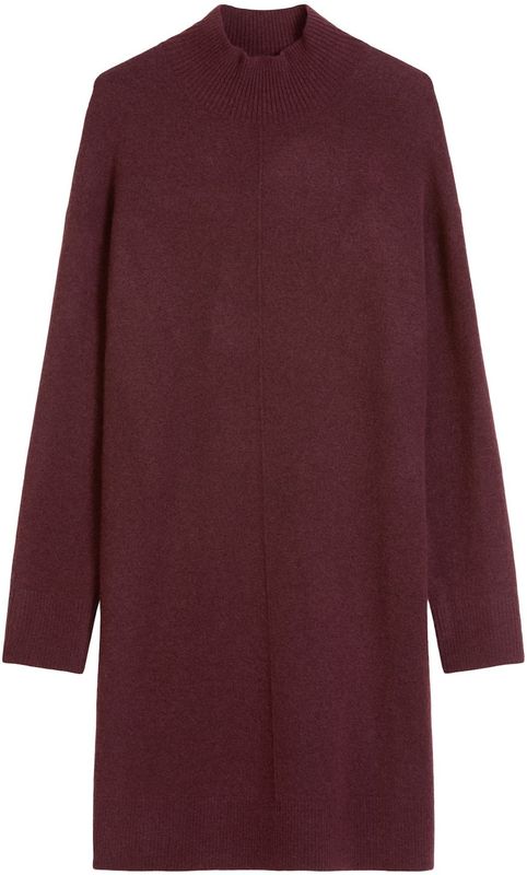 Marc O'Polo DENIM Gebreide jurk  donkerrood