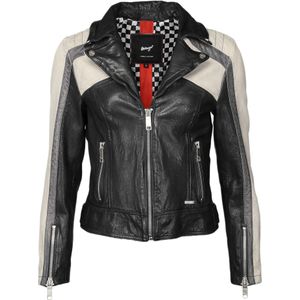 Maze Tussenjas 'Colusa'  beige / grijs / zwart