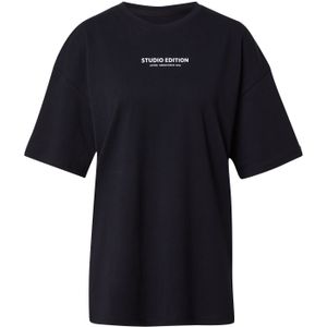 ALPHA INDUSTRIES - Shirt - Lavendel/Zwart/Wit - Studio Edition - T-shirt