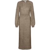 Awangalina - Lange Jurk - Gebreid - Enkel Lengte - Relaxed Fit