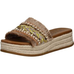 Blowfish Malibu Muiltjes  crème / bruin / groen