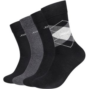 JOOP! - Premium Essentials - Sokken - Black mix - 4 Paar