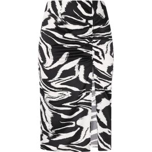 faina Rok  zwart / wolwit