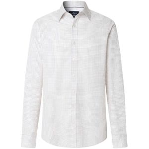 Hackett London Overhemd  donkerblauw / rood / wit