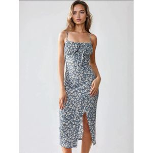 Hiccup Jurk  opaal / ombergrijs / wit