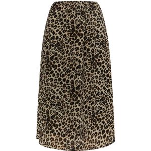 faina Rok  beige / zwart