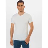 Longsleeve - Effen - Jersey - 2 Pack - Ronde Hals - Kwartmouw