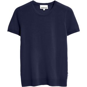 ARMEDANGELS - Guiliaa - T-shirt - Effen - Korte Mouwen - Slim Fit - 100% Merinowol