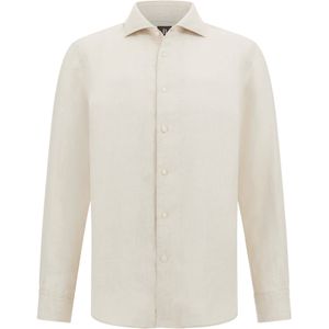 Boggi Milano Overhemd  beige