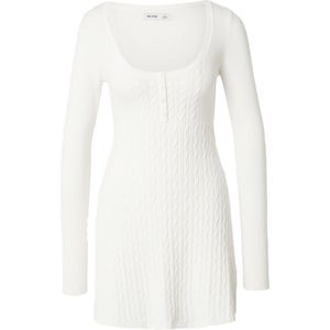 HOLLISTER Gebreide jurk  wit