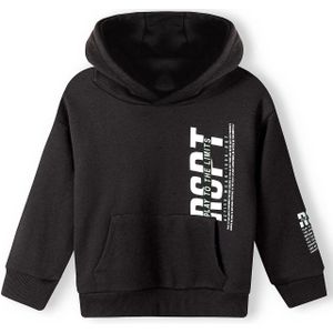 MINOTI Sweatshirt  zwart / wit