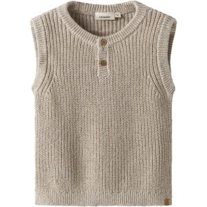 Biologisch Katoen - Gebreid Gilet - Mouwloos