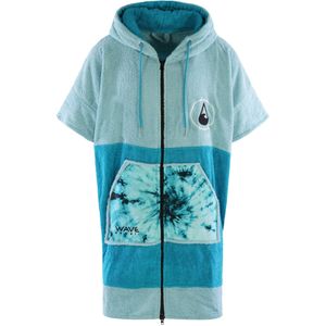 Poncho Wave Hawaii Zip Poncho Cotton Flyh M WH4042 Multikleur 95 x 75 cm
