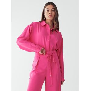 BWLDR Blouse 'FORD'  donkerroze