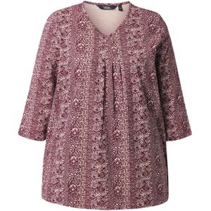 Ulla Popken Shirt  donkerrood