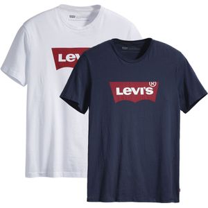 LEVI'S ® Shirt  navy / rood / wit