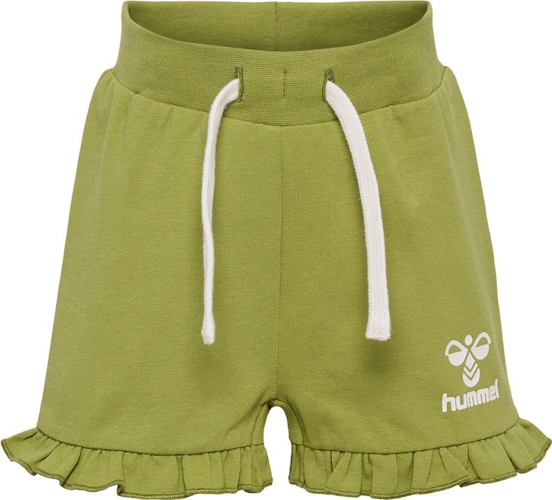 Hummel - Hmldream Ruffle Shorts - Groen - Korte Broeken