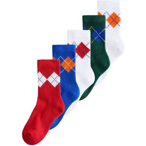 Next Sokken  blauw / donkergroen / rood / wit