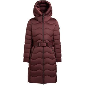 khujo Wintermantel 'Mira'  donkerrood
