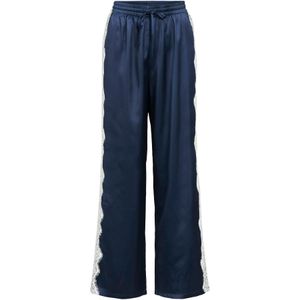 OBJECT Broek 'OBJRandi'  donkerblauw / wit