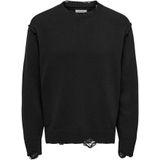 Onstune - Gebreide Pullover - Relaxed Fit - Lange Mouwen - O-hals