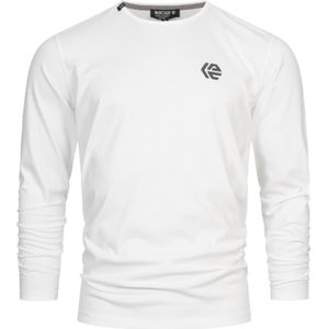 INDICODE JEANS Shirt 'Trense '  blauw / offwhite