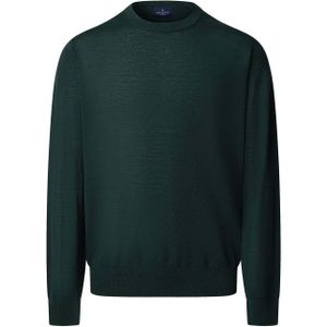 Hackett London - Trui - Donkergroen - Knitwear - Lange Mouwen
