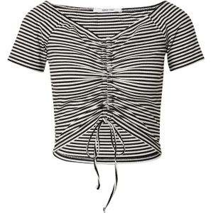 ABOUT YOU Shirt 'Remi'  zwart / wit