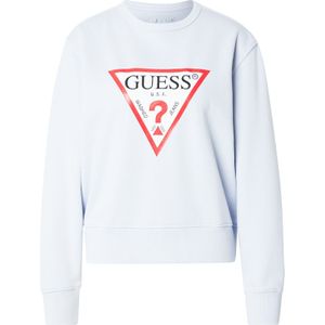 GUESS Sweatshirt  lichtgrijs / rood / zwart / wit