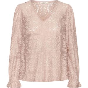 Cream Blouse 'Tiley'  nude / sering