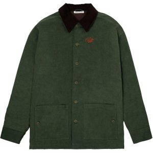 Prohibited Tussenjas 'Ranger'  donkergroen / donkeroranje / zwart