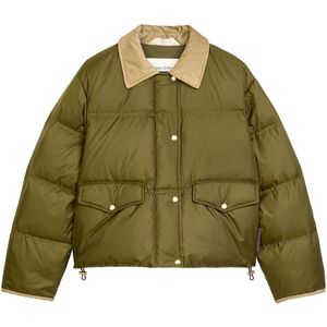 Marc O’Polo - Donsjack - Regular Fit - Effen - Platte Kraag