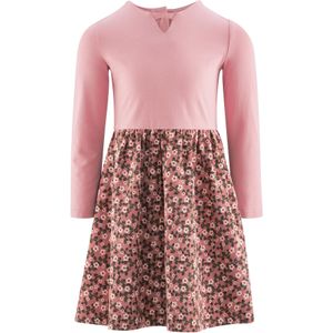 happy girls Jurk  groen / rosa / wit