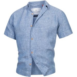 Kronstadt Overhemd 'Ayers'  blauw gemêleerd