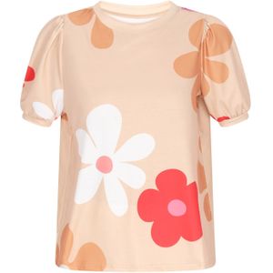 SANIKA Blouse 'Fashion Look'  beige / rosa / rood / wit