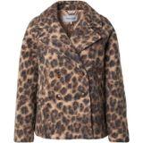 MORE & MORE Tussenjas  camel / chocoladebruin / zwart