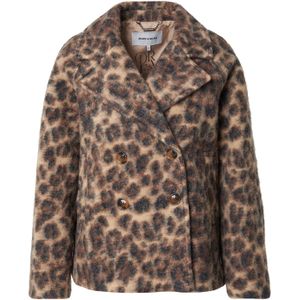 MORE & MORE Tussenjas  camel / chocoladebruin / zwart