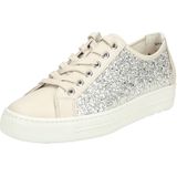 Sneakers - Kleur: Color-Blocking - Materiaal: Leer - Platte Hak