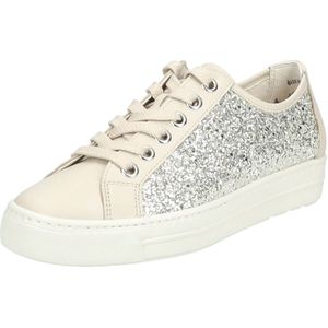 Sneakers - Kleur: Color-Blocking - Materiaal: Leer - Platte Hak