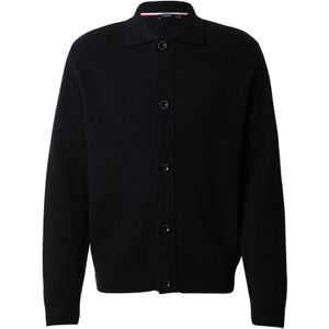 HECHTER PARIS Gebreid vest  zwart