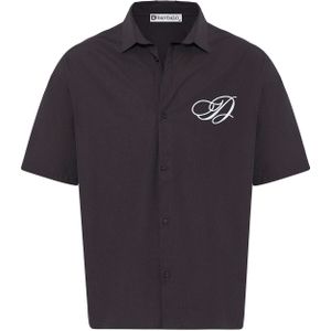 Dandalo Overhemd  donkergrijs / wit