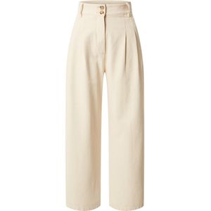 EDITED Bandplooi jeans 'Ellis'  beige