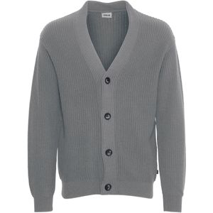 !Solid Gebreid vest 'Gore'  grijs