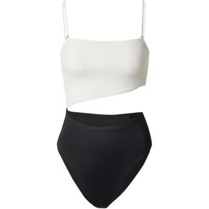 EDITED Badpak 'Miranda'  zwart / wit