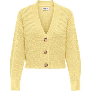 ONLY Gebreid vest 'ONLCAROL'  citroen