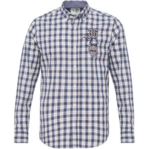 By Diess Collection Overhemd  beige / ecru / blauw