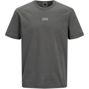 JACK & JONES Shirt 'JWHCLASSIC'  grijs / grafiet