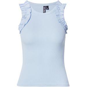 PIECES Top 'PCTUBANA'  lichtblauw