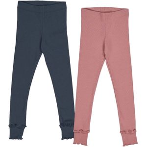 Müsli by GREEN COTTON Leggings  navy / oudroze