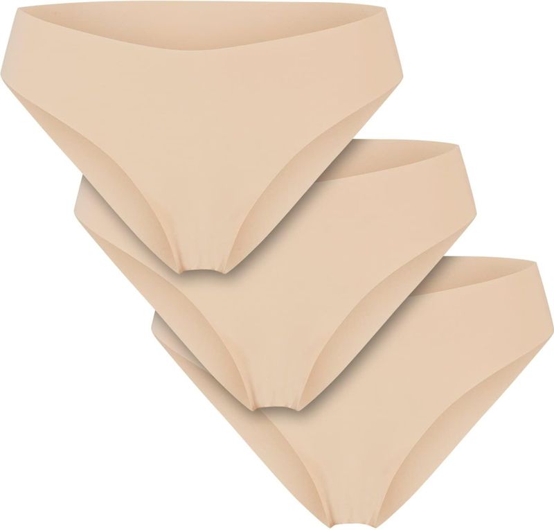 Urban Classics - Lasercut Brazilian 3-Pack - Slipset - Beige